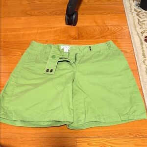 LOFT Light Green Women's Cargo Shorts